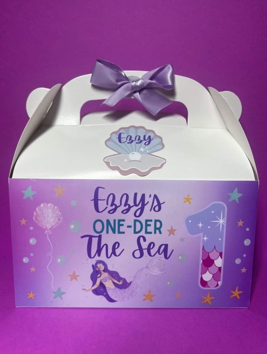 Birthday Party Favor Box