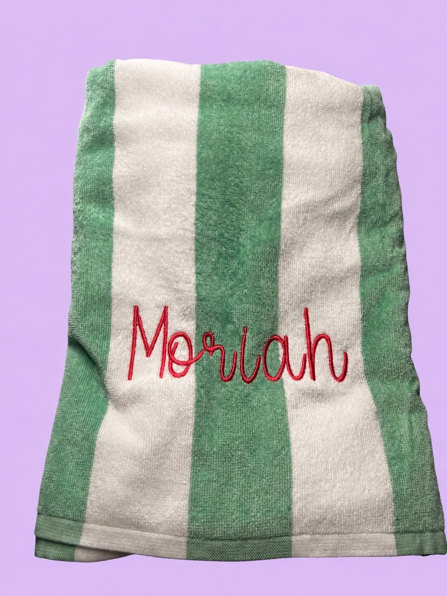 Custom Beach Towels